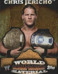 Chris Jericho [Puzzle Back] #W5 Wrestling Cards 2010 Topps WWE World Championship Material Prices
