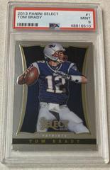 Tom Brady #1 Football Cards 2013 Panini Select Prices