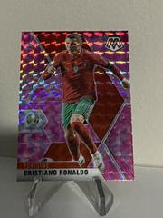 Cristiano Ronaldo [Camo Pink Mosaic] #160 Soccer Cards 2021 Panini Mosaic UEFA Euro 2020 Prices