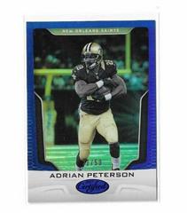 Adrian Peterson [Mirror Blue] #81 Football Cards 2017 Panini Certified Prices