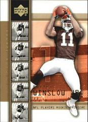 Kellen Winslow Jr. [Gold] Football Cards 2004 Upper Deck Rookie Premiere Prices