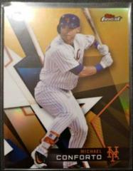 Michael Conforto [Gold Refractor] Baseball Cards 2018 Topps Finest Prices