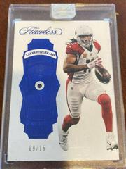 Larry Fitzgerald [Sapphire] #1 Football Cards 2017 Panini Flawless Prices
