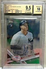 Aaron Judge [Green] #CAAU-AJ Baseball Cards 2017 Topps Clearly Authentic Autographs Prices