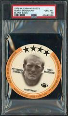 Terry Bradshaw [Blank Back] Football Cards 1976 Buckmans Discs Prices