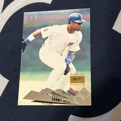 Sammy Sosa #26 Baseball Cards 2000 Pacific Omega Prices