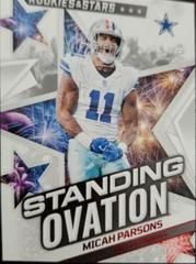 Micah Parsons [Longevity] #SO-20 Football Cards 2022 Panini Rookies & Stars Standing Ovation Prices