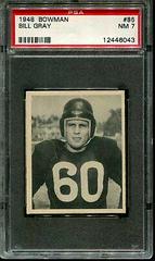Bill Gray #85 Football Cards 1948 Bowman Prices