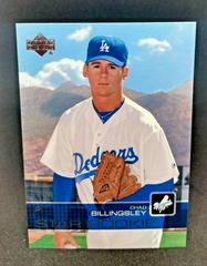 Chad Billingsley Baseball Cards 2003 Upper Deck Prospect Premieres Prices