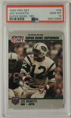 Joe Namath #34 Football Cards 1990 Pro Set Super Bowl 160 Prices