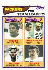 Green Bay Packers [Team Leaders] Football Cards 1982 Topps Prices