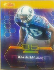 Derrick Mason [Gold Refractor] #7 Football Cards 2003 Topps Finest Prices