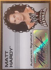 Matt Hardy Wrestling Cards 2008 Topps WWE Ultimate Rivals Autographs Prices