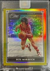 Pete Maravich [Gold] #169 Basketball Cards 2019 Panini One and One Prices