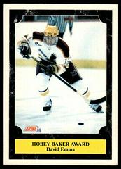 David Emma [Hobey Baker Award] Hockey Cards 1991 Score American Prices