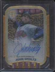 John Smoltz [Orange] Baseball Cards 2022 Topps Tribute Iconic Perspectives Autographs Prices