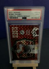 Bobby Dalbec [Green Mosaic] #PD18 Baseball Cards 2021 Panini Mosaic Debuts Prices