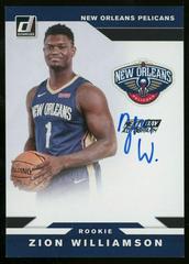 Zion Williamson Basketball Cards 2019 Panini Donruss Next Day Autographs Prices