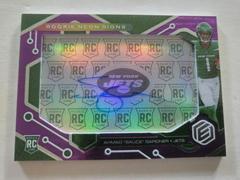 Ahmad 'Sauce' Gardner [Purple] #RNS-AG Football Cards 2022 Panini Elements Rookie Neon Signs Autographs Prices