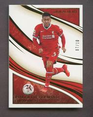 Roberto Firmino [Gold] Soccer Cards 2020 Panini Immaculate Collection Prices