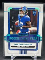 Wan'Dale Robinson [Platinum] #ROY-WDR Football Cards 2022 Panini Contenders Rookie of the Year Prices