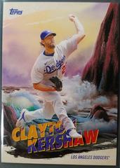 Clayton Kershaw Baseball Cards 2023 Topps X Bob Ross The Joy Of Painting the Corners Prices