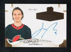 Josh Norris [Gold Autograph] #2021-JN Hockey Cards 2020 Upper Deck The Cup Rookie Class of 2021 Prices