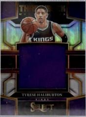 Tyrese Haliburton #TM-TH Basketball Cards 2022 Panini Select Throwback Memorabilia Prices