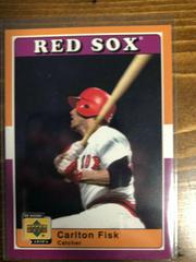 Carlton Fisk #27 Baseball Cards 2001 Upper Deck Decade 1970's Prices