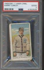 Harry Lumley Baseball Cards 1909 E90-1 American Caramel Prices