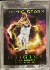Luka Doncic [Gold] #8 Basketball Cards 2023 Panini Origins Cosmic Storm Prices