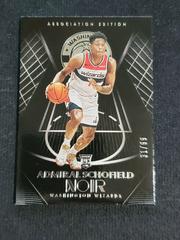 Admiral Schofield #145 Basketball Cards 2019 Panini Noir Prices
