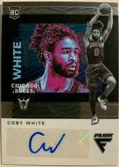Coby White #FR-CWI Basketball Cards 2019 Panini Chronicles Flux Rookie Autographs Prices