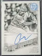 Andrew Toles [Black & White] #GQA-AT Baseball Cards 2018 Topps Gypsy Queen Autographs Prices