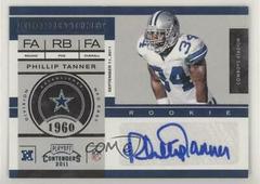 Phillip Tanner [Autograph] #164 Football Cards 2011 Playoff Contenders Prices