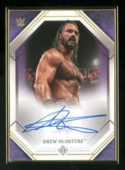Drew McIntyre [Purple] #A-DM Wrestling Cards 2021 Topps WWE Autographs Prices