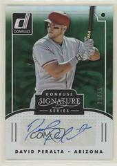David Peralta [Green] Baseball Cards 2016 Panini Donruss Signature Series Prices