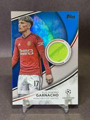 Alejandro Garnacho [Blue Foilboard] #TS-AJ Soccer Cards 2023 Topps UEFA Club Superstar Relic Prices