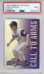 Darin Erstad [Red Call to Arms] #4 Baseball Cards 1998 Donruss Crusade Prices