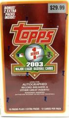 Blaster Box [Series 1] Baseball Cards 2003 Topps Prices
