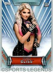 Alexa Bliss #1 Wrestling Cards 2019 Topps WWE Women's Division Prices