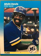 Alvin Davis #584 Baseball Cards 1987 Fleer Prices