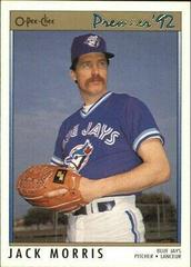 Jack Morris #79 Baseball Cards 1992 O Pee Chee Premier Prices