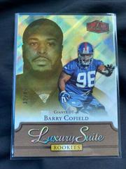 Barry Cofield [Gold] Football Cards 2006 Flair Showcase Prices