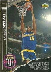 Latrell Sprewell Basketball Cards 1993 Upper Deck Locker Talk Prices