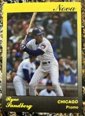 Ryne Sandberg [Promo] Baseball Cards 1991 Star Nova Edition Prices