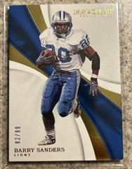 Barry Sanders #33 Football Cards 2017 Panini Immaculate Collection Prices