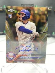 Rhys Hoskins [Gold Refractor] #RH Baseball Cards 2018 Topps Chrome Update Autographs Prices