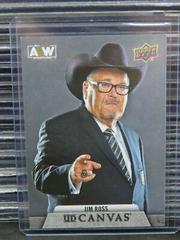 Jim Ross #C-24 Wrestling Cards 2021 Upper Deck AEW Canvas Prices