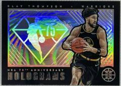 Klay Thompson #20 Basketball Cards 2021 Panini Illusions NBA 75th Anniversary Holograms Prices